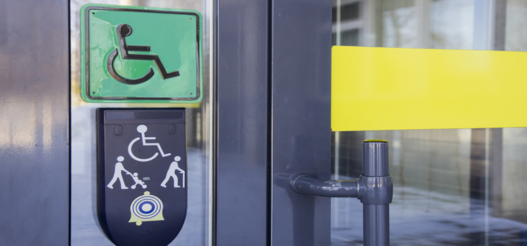 automatic handicap door opener in Riverside
